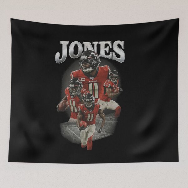Item preview, Julio Jones #11 Atlanta Football Graphic – Dynamic Action Collage designed and sold by TheArtOfCar.