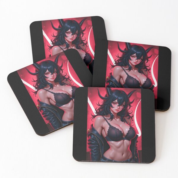 Item preview, Kasa Neon | Demon Girl Pinup Art designed and sold by KasaHunterHarem.