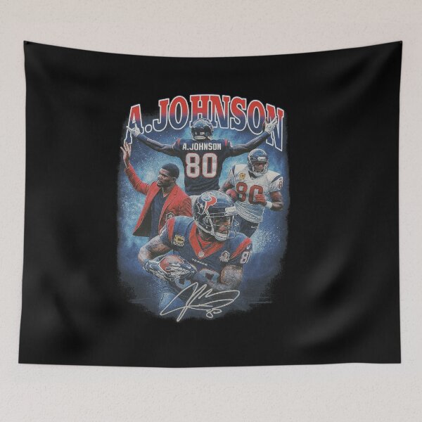 Item preview, Andre Johnson #80 Houston Football Legacy Collage designed and sold by TheArtOfCar.