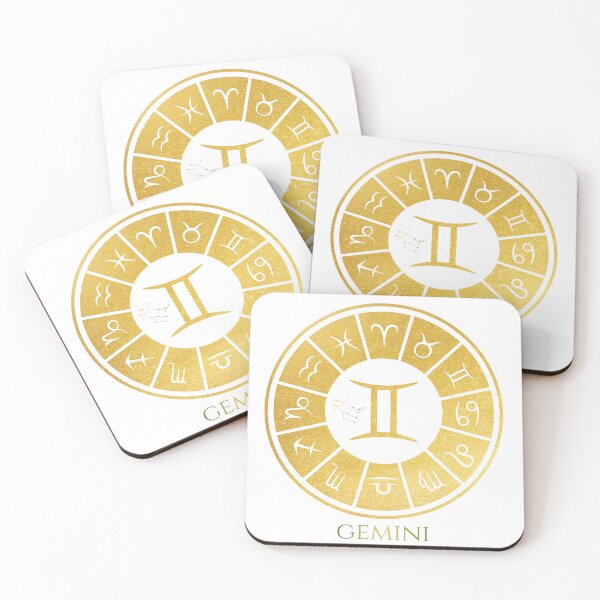 Item preview, Gemini Zodiac Sign - Gold Minimalist Astrology Symbol designed and sold by VelaStudioCo.