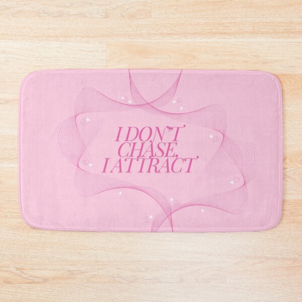 Item preview, I don't chase, I attract Quote, Pink designed and sold by Magic Love Art Print.