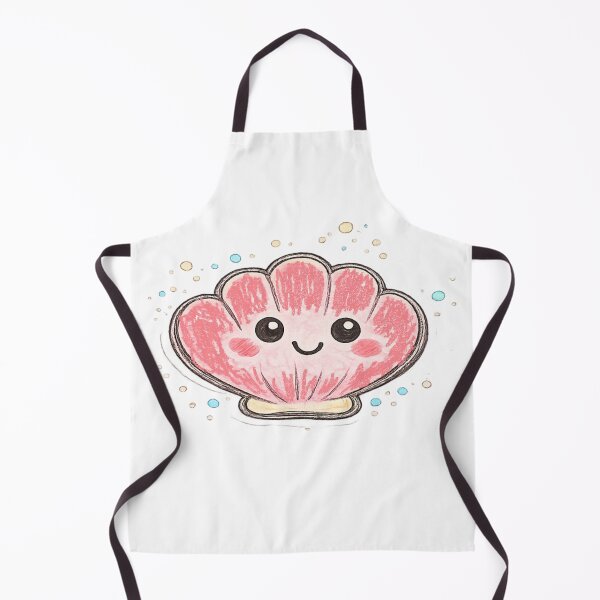 Item preview, Seashell Toddler Style Drawing, Crayon Style Art designed and sold by LEFTERIS-DESIGN.