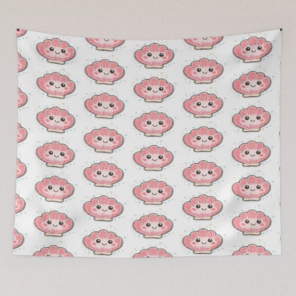 Item preview, Seashell Toddler Style Drawing, Crayon Style Art designed and sold by LEFTERIS-DESIGN.