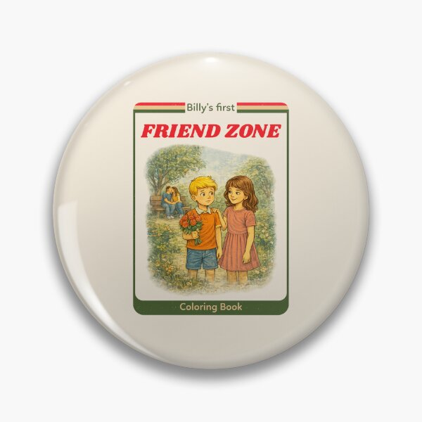 Item preview, Billy's First Friend Zone funny retro design designed and sold by The Sporty Nerd.