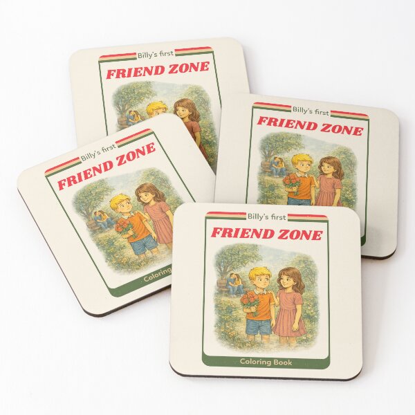 Item preview, Billy's First Friend Zone funny retro design designed and sold by The Sporty Nerd.