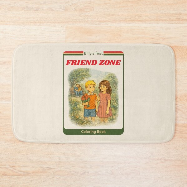 Item preview, Billy's First Friend Zone funny retro design designed and sold by The Sporty Nerd.