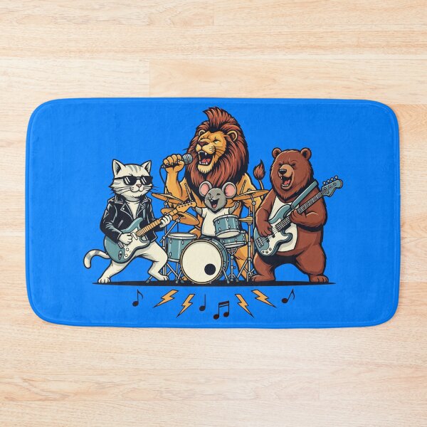 Item preview, Wild Rhythms Animal Rock Band designed and sold by SillyPawsStudio.
