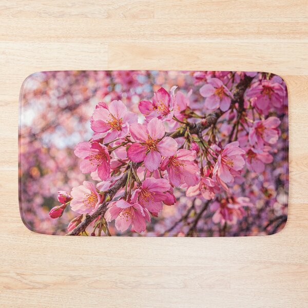Item preview, Pink Cherry Blossom Photography – Sakura Spring Floral Wall Art Print designed and sold by Gold Turtle  Lina.