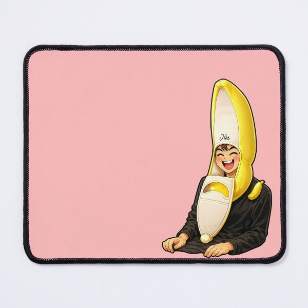 Item preview, BTS cute banana Jin | debut Seok Jin in banana outfit art | run bts show | BTS WWH designed and sold by moteesshop.