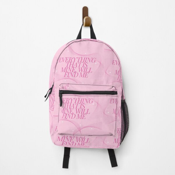 Item preview, Everything that is mine, will find me Quote, Pink designed and sold by Magic Love Art Print.