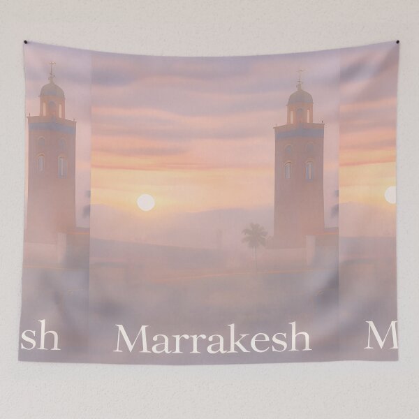 Item preview, Marrakech — Minimal Calm Morocco Art designed and sold by Minimal Calm.