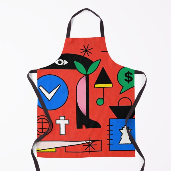Item preview, Bold Modern Symbolism (Red Graphic Art) designed and sold by tim tal.