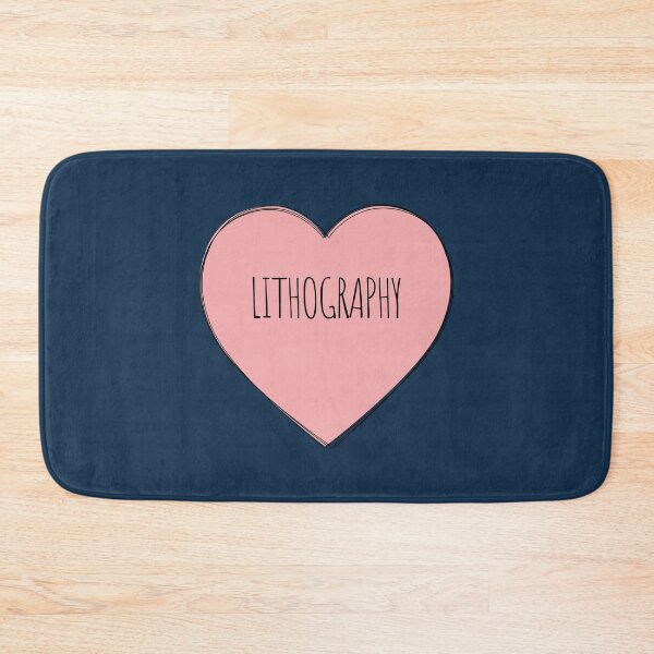 Item preview, Lithography Pink Heart designed and sold by MaryAller.