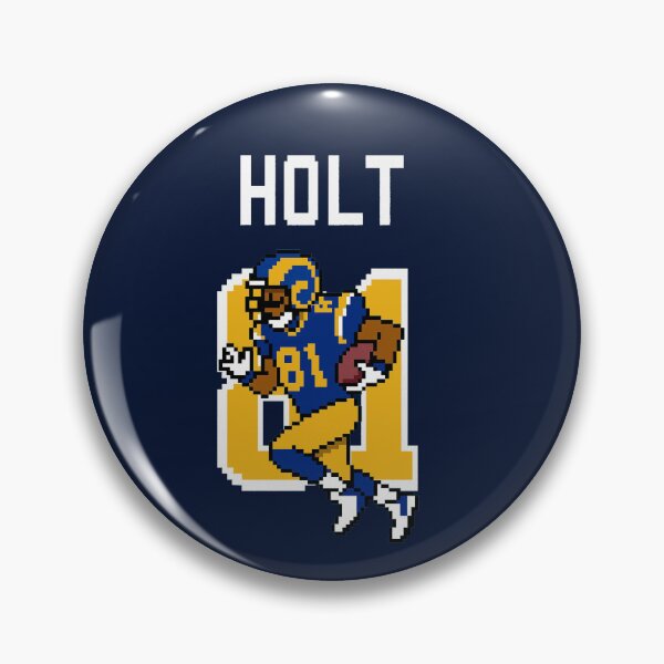 Item preview, Torry Holt #81 Rams 8-Bit Football Tribute designed and sold by TheArtOfCar.