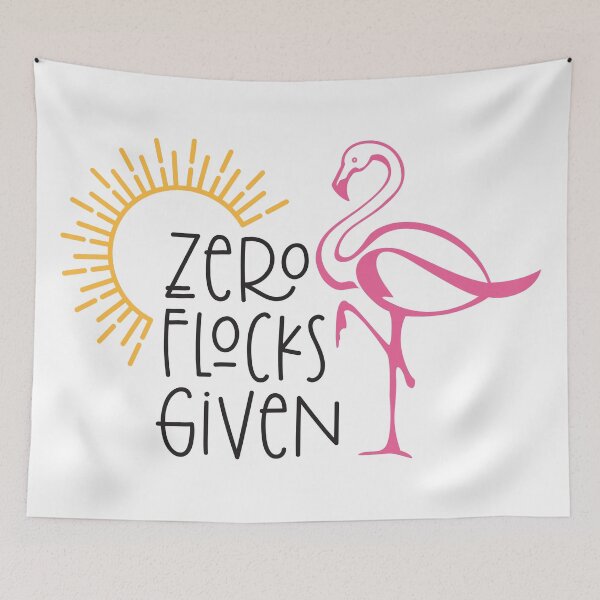 Item preview, Zero Flocks Given designed and sold by Texas Southern Studio.
