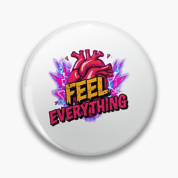 Item preview, Feel Everything Electric Heart designed and sold by Erik Visnievskij.