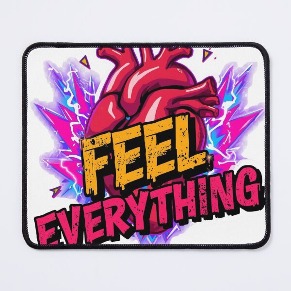 Item preview, Feel Everything Electric Heart designed and sold by Erik Visnievskij.