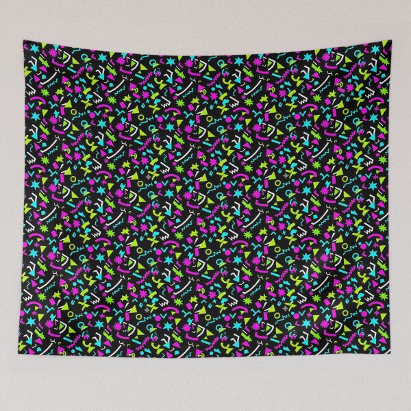 Item preview, Retro Arcade Carpet Neon Seamless 90s Pattern designed and sold by RonyMady.