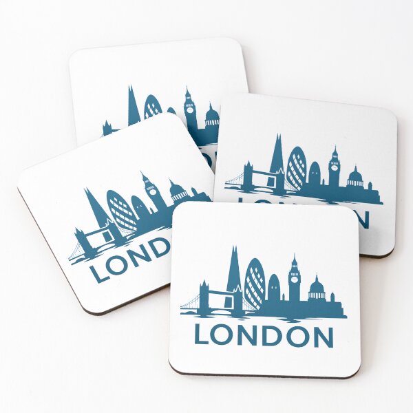 Item preview, London Skyline Silhouette – Modern City Design designed and sold by IsyLaneDesign.