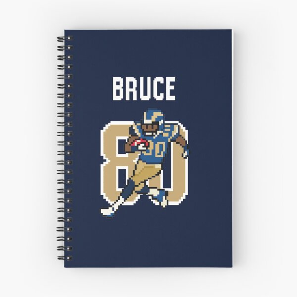 Item preview, Isaac Bruce #80 Rams 8-Bit Football Tribute designed and sold by TheArtOfCar.