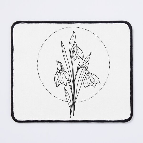 Item preview, January Birth Flower Snowdrop designed and sold by ice-apparel.