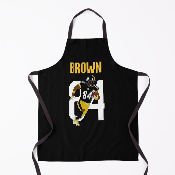 Item preview, Antonio Brown #84 Steelers 8-Bit Retro Football Art designed and sold by TheArtOfCar.
