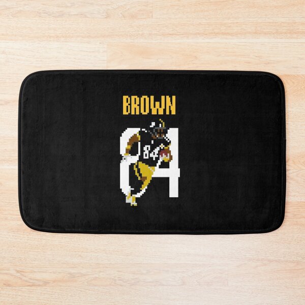 Item preview, Antonio Brown #84 Steelers 8-Bit Retro Football Art designed and sold by TheArtOfCar.