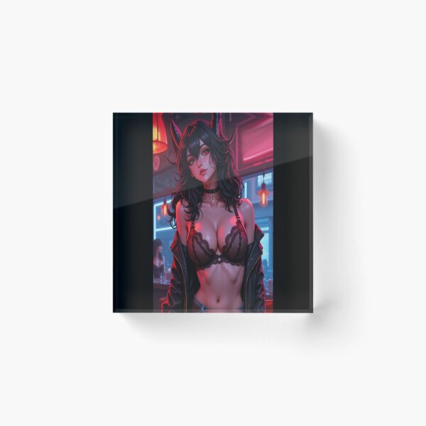 Item preview, Kasa | Variation B | Demon Girl Pinup Art designed and sold by KasaHunterHarem.