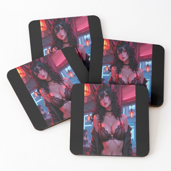 Item preview, Kasa | Variation B | Demon Girl Pinup Art designed and sold by KasaHunterHarem.