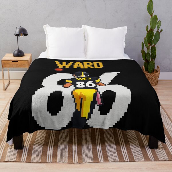 Item preview, Hines Ward #86 Steelers 8-Bit Retro Football Art designed and sold by TheArtOfCar.