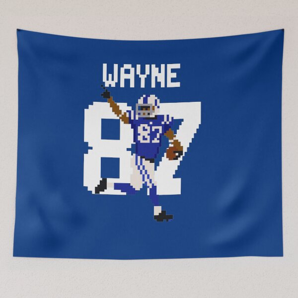 Item preview, Reggie Wayne #87 Colts 8-Bit Retro Football Art designed and sold by TheArtOfCar.