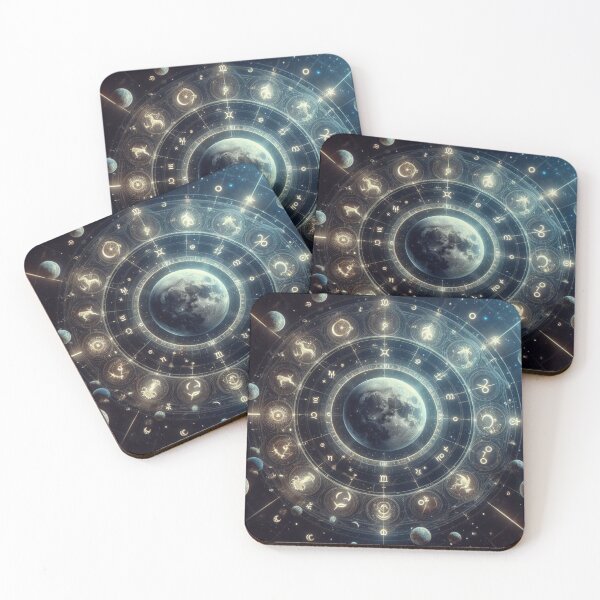 Item preview, Dark Celestial Moon Circle designed and sold by Sybille-Yates.