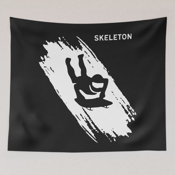 Item preview, Skeleton Winter Sport  designed and sold by Anniko Art Studio.