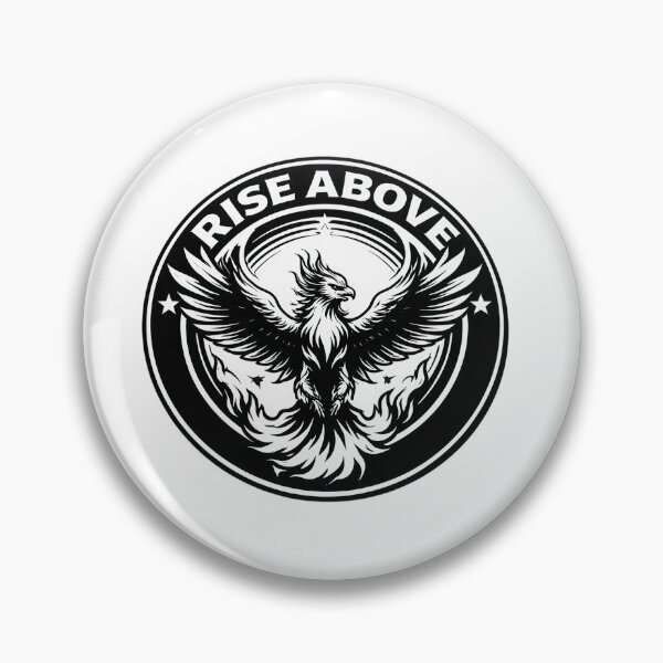 Item preview, Rise Above Phoenix Rebirth Motivational Urban Streetwear  designed and sold by t-patterns.