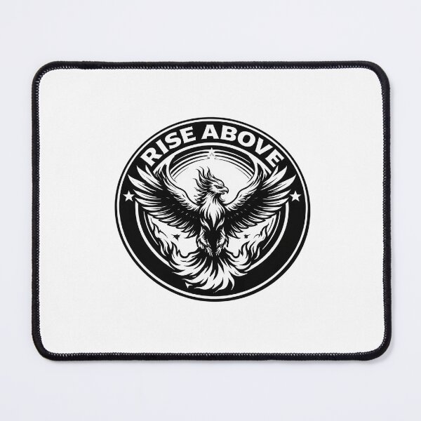 Item preview, Rise Above Phoenix Rebirth Motivational Urban Streetwear  designed and sold by t-patterns.