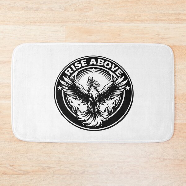 Item preview, Rise Above Phoenix Rebirth Motivational Urban Streetwear  designed and sold by t-patterns.