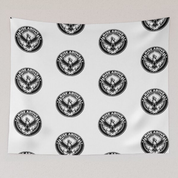 Item preview, Rise Above Phoenix Rebirth Motivational Urban Streetwear  designed and sold by t-patterns.