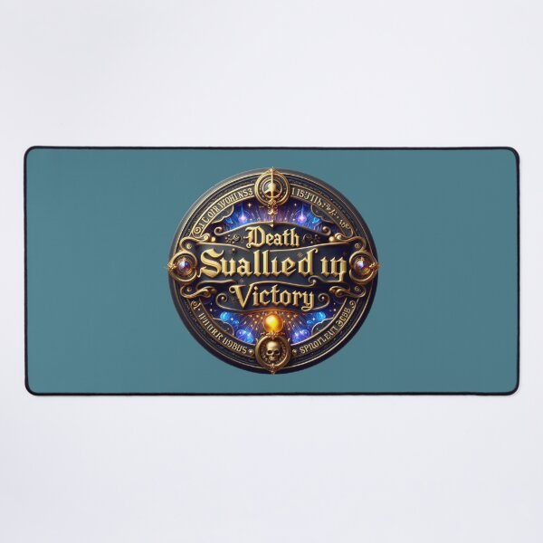Item preview, 1 Corinthians 15:53 – Death Swallowed Up in Victory Victory designed and sold by PaintMeWorld.