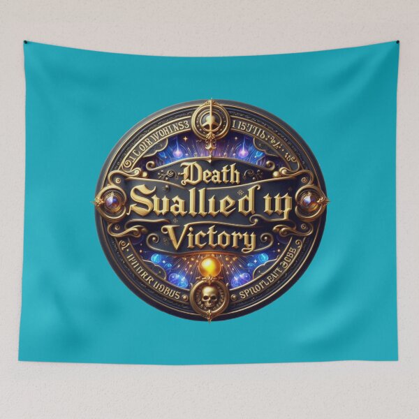 Item preview, 1 Corinthians 15:53 – Death Swallowed Up in Victory Victory designed and sold by PaintMeWorld.