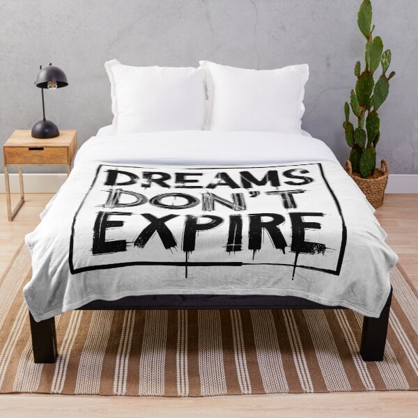 Item preview, Dreams Don't Expire - Motivational Grunge Typography designed and sold by LockjowArt.