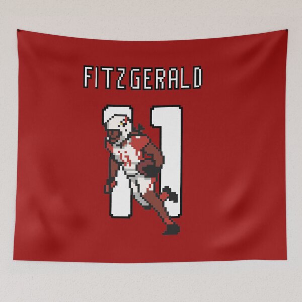 Item preview, Larry Fitzgerald 8-Bit Tribute – Arizona Cardinals Pixel Art designed and sold by TheArtOfCar.