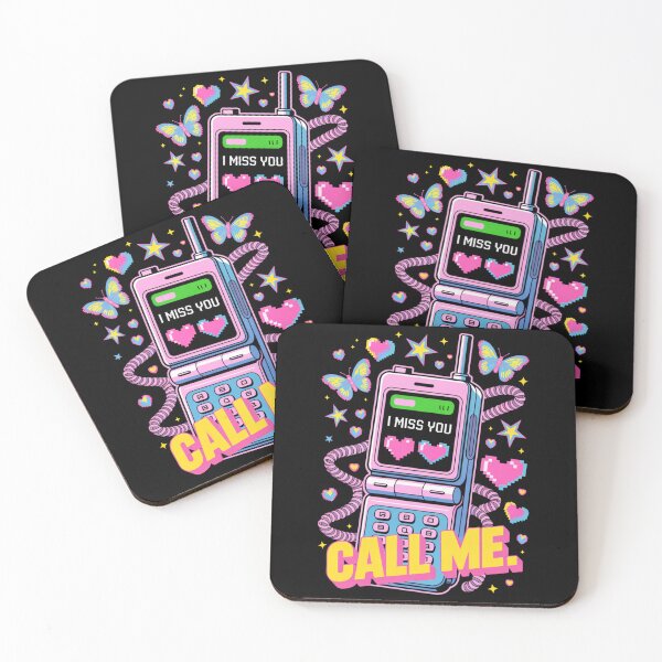 Item preview, Call Me Flip Phone I Miss You Pixel Hearts Butterfly Valentine's Day designed and sold by DarylWelsh2024.