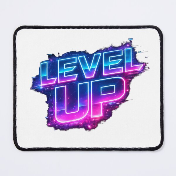 Item preview, Level Up Neon. designed and sold by Nika Art Studio.