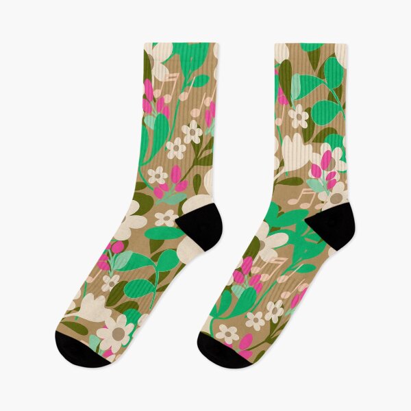 Item preview, Spring Garden Melody Floral Pattern designed and sold by Clara Fruggeri.