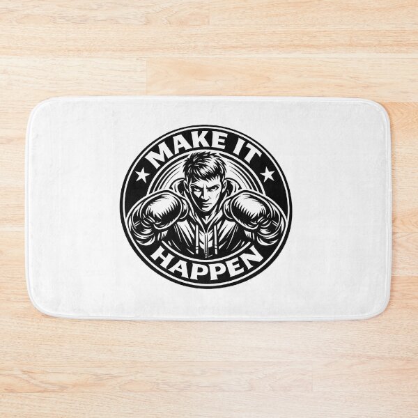 Item preview, Make It Happen Boxing Gym Motivational Urban Streetwear  designed and sold by t-patterns.