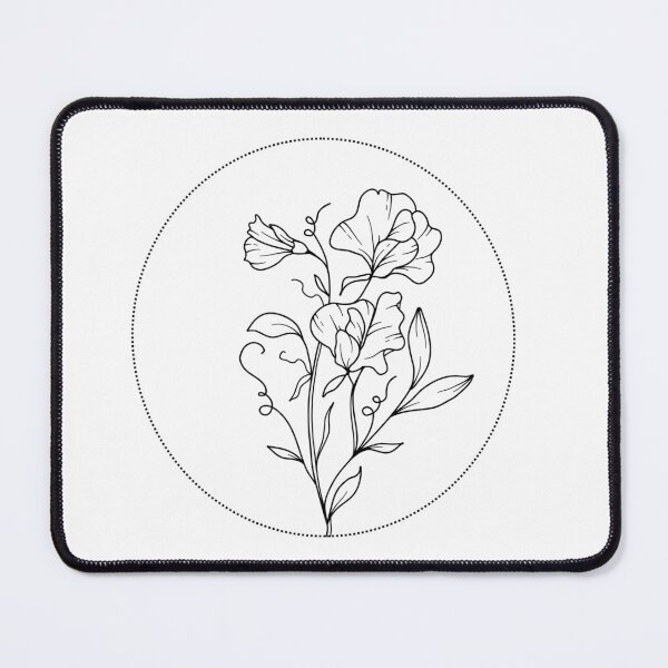 Item preview, April Birth Flower Sweet Pea designed and sold by ice-apparel.