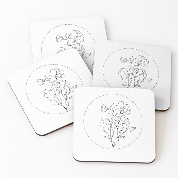 Item preview, April Birth Flower Sweet Pea designed and sold by ice-apparel.