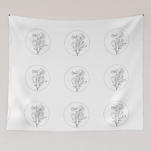 Item preview, April Birth Flower Sweet Pea designed and sold by ice-apparel.