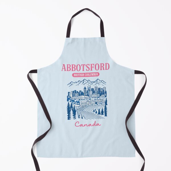 Item preview, Abbotsford BC Canada Cute Pastel Landscape Skyline  designed and sold by HowToCanadian.