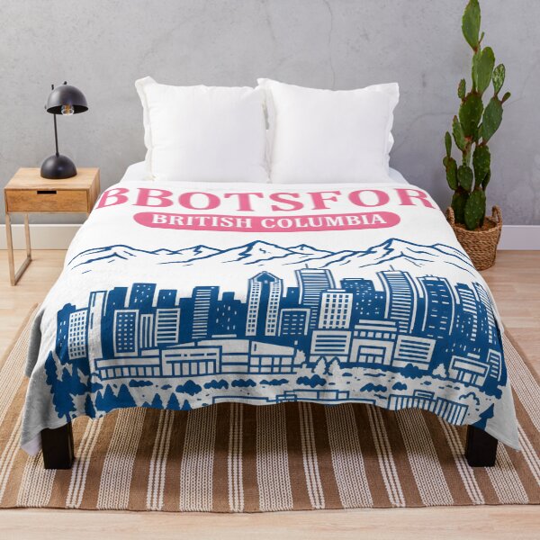 Item preview, Abbotsford BC Canada Cute Pastel Landscape Skyline  designed and sold by HowToCanadian.
